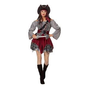Adult Castaway Cutie Pirate Costume - The Signature Collection